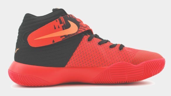 Nike Kyrie 2 красные с черным