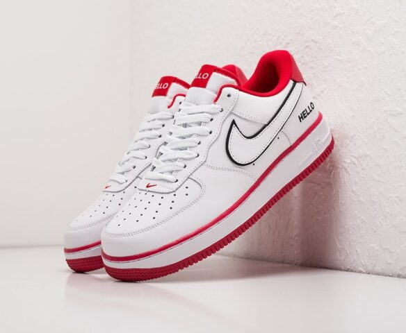 Nike Air Force 1 Low wmn white-red