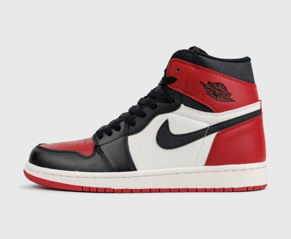 Nike Air Jordan 1 Bred Toe 2018 new